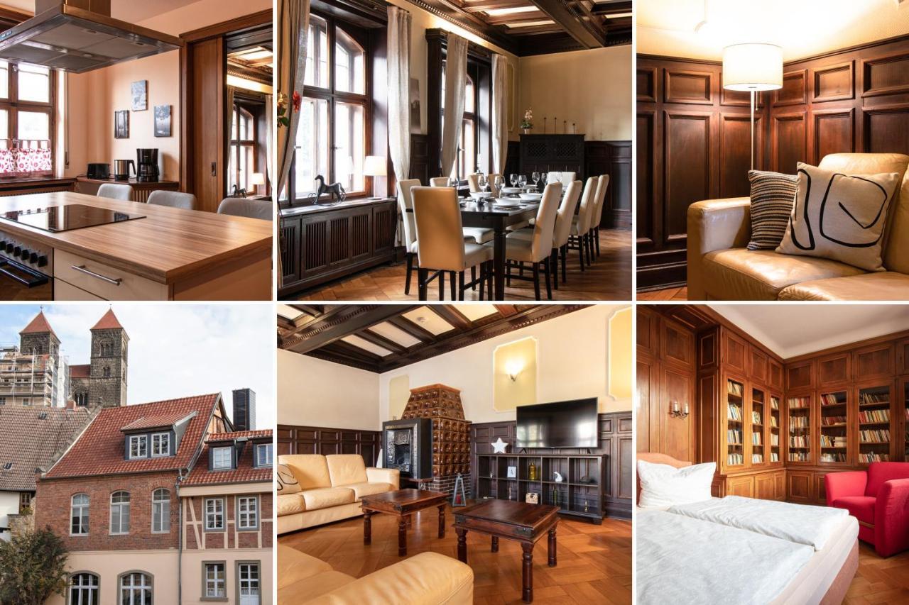 Salon Am Schlossberg Кведлинбург Экстерьер фото